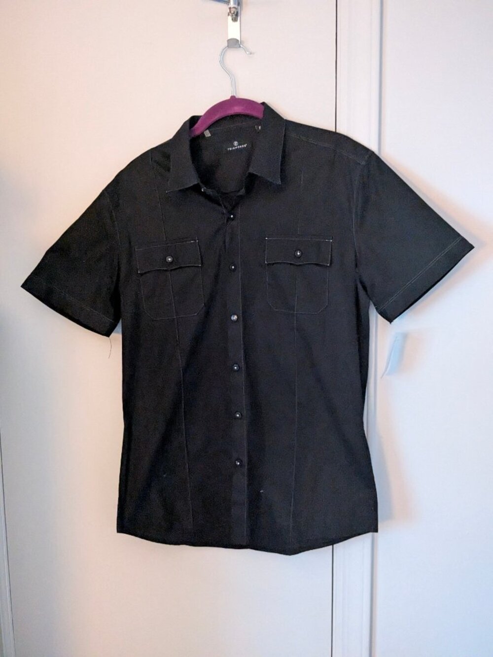 NWT: MENS 7 DIAMONDS "AMERICAN BAND" SHORT SLEEVE SHIRT - SIZE S - Picture 2 of 9